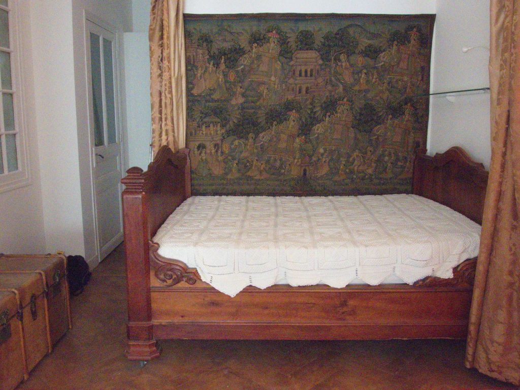 appartement vacances nice promenade des anglais - le lit alcove